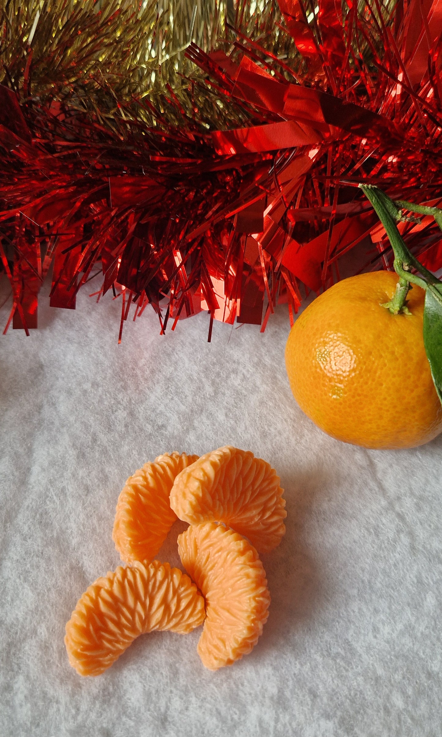 Fondant Parfumé “Mandarine” - Senteur Fraîche et Fruitée 🍊