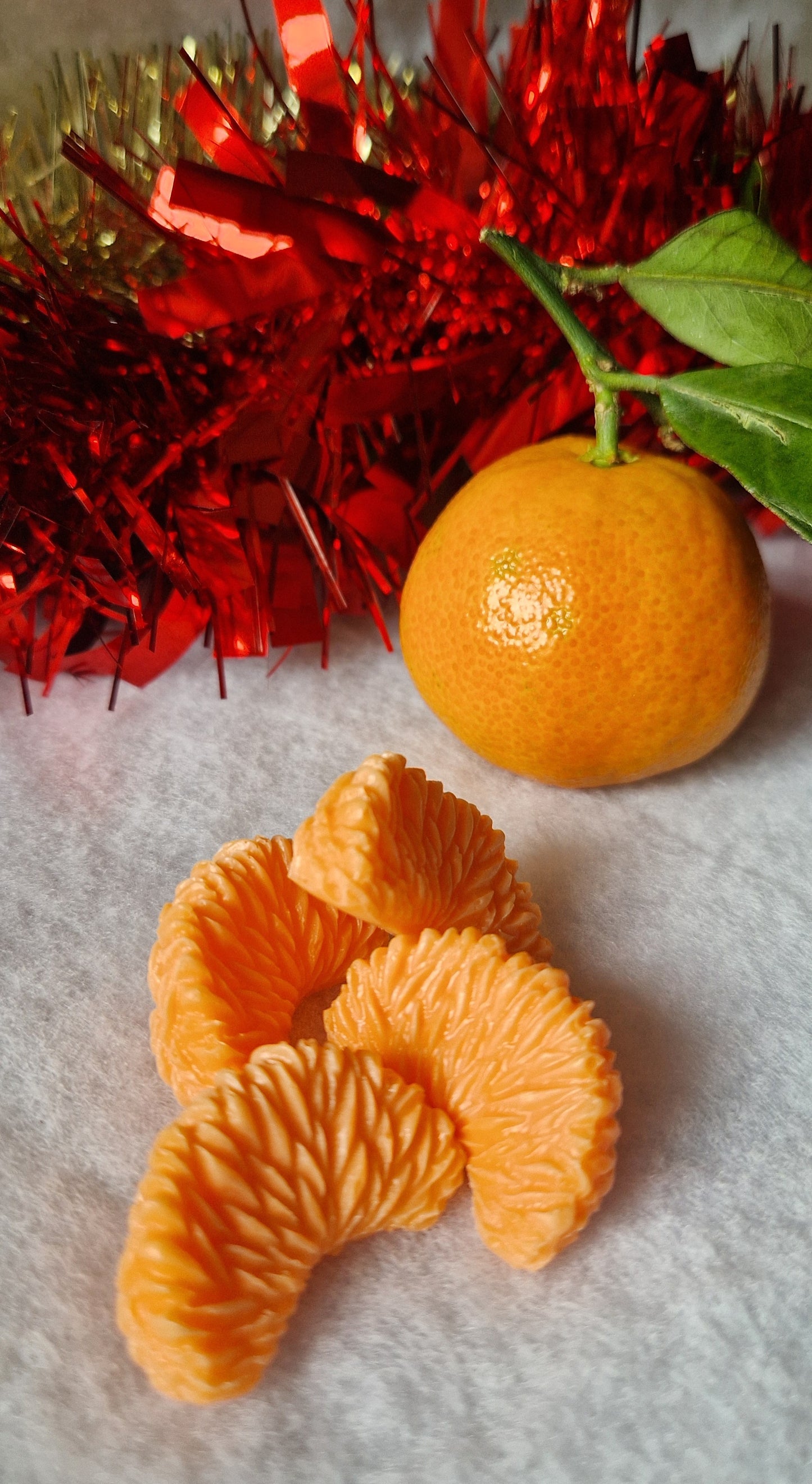 Fondant Parfumé “Mandarine” - Senteur Fraîche et Fruitée 🍊