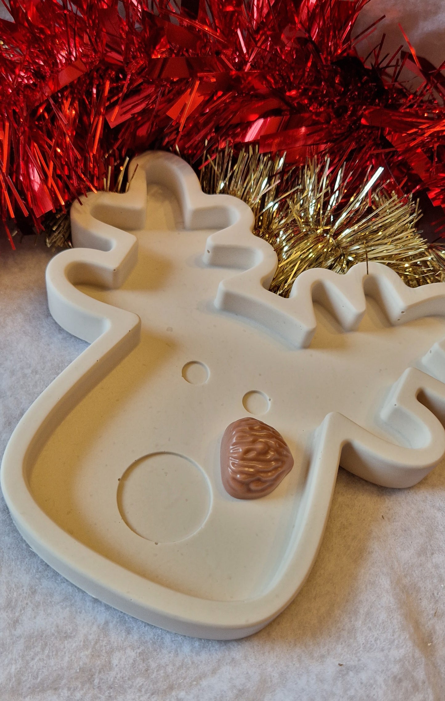 Vide-Poches en Jesmonite - Créations Artisanales pour une Décoration Unique 🌲🦌