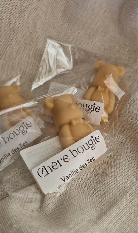Ourson parfumée vanille des îles