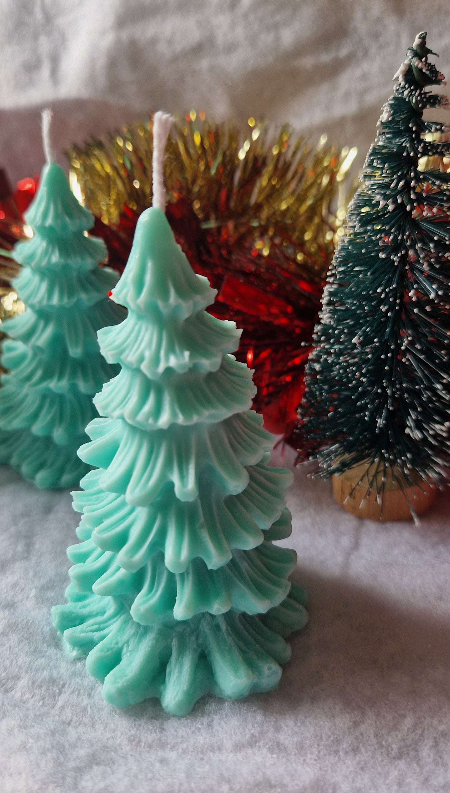 Bougie Artisanale "Sapin de Noël" 🎄
Édition Limitée Hiver 2024
